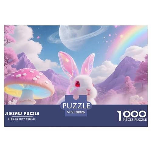Tiere1000Teile PuzzlesWildtiere Für Erwachsene Und Kinder Ab 14 Jahren Familienspiele Herausforderndes Für DekoRatteive Geschenke38x26cm/1000pcs von TFEDACVSS