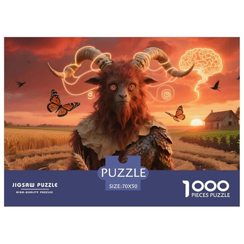 Tiere1000Teile PuzzlesWildtiere Für Erwachsene Und Kinder Ab 14 Jahren Familienspiele Herausforderndes Für DekoRatteive Geschenke70x50cm/1000pcs Tiere1000Teile PuzzlesWildtiere Für Erwachsene Und Kinder Ab 14 Jahren Familienspiele Herausforderndes Für DekoRatteive Geschenke70x50cm/1000pcs von TFEDACVSS