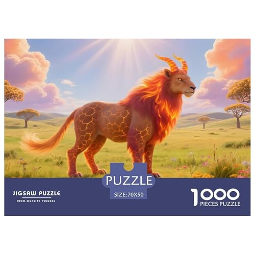 Tiere1000Teile PuzzlesWildtiere Für Erwachsene Und Kinder Ab 14 Jahren Familienspiele Herausforderndes Für Dekorative Geschenke70x50cm/1000pcs Tiere1000Teile PuzzlesWildtiere Für Erwachsene Und Kinder Ab 14 Jahren Familienspiele Herausforderndes Für Dekorative Geschenke70x50cm/1000pcs von TFEDACVSS