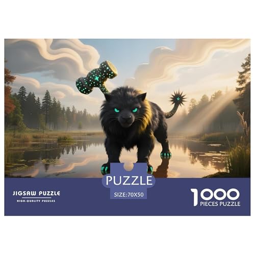 Tiere1000Teile PuzzlesWildtiere Für Erwachsene Und Kinder Ab 14 Jahren Familienspiele Herausforderndes Moderne Porträts70x50cm/1000pcs Tiere1000Teile PuzzlesWildtiere Für Erwachsene Und Kinder Ab 14 Jahren Familienspiele Herausforderndes Moderne Porträts70x50cm/1000pcs von TFEDACVSS