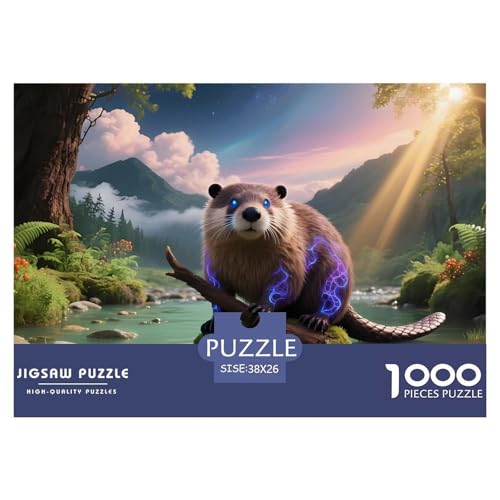 Tiere1000Teile PuzzlesWildtiere Für Erwachsene Und Kinder Ab 14 Jahren Pädagogisches StressabbauSpielzeug SchwerStressabbau Moderne Porträts38x26cm/1000pcs von TFEDACVSS