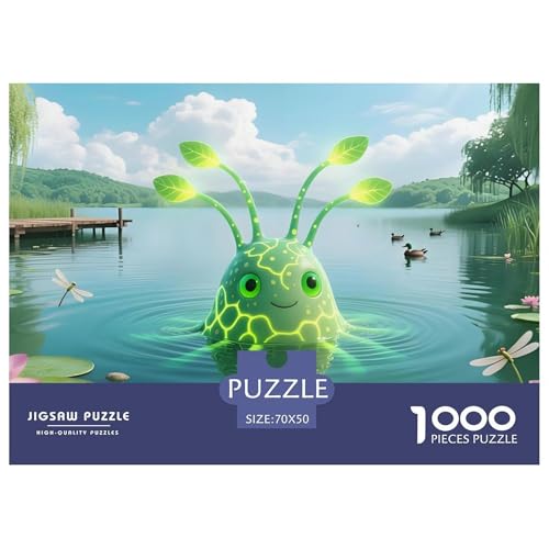 Tiere1000Teile Schwierigesgroßes Puzzle Wildtiere Für Erwachsene Einzigartige Spielzeug SchwerStressabbau Für DekoRatteive Geschenke70x50cm/1000pcs von TFEDACVSS