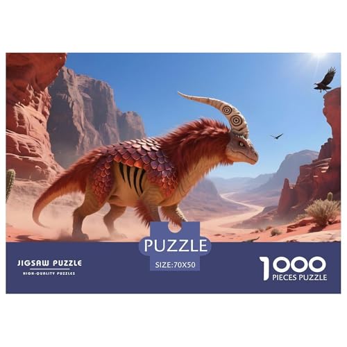 Tiere1000Teile Schwierigesgroßes Puzzle Wildtiere Für Erwachsene Einzigartige Spielzeug SchwerStressabbau Für DekoRatteive Geschenke70x50cm/1000pcs von TFEDACVSS