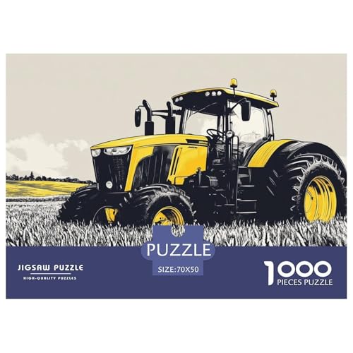 Traktor1000Teile PuzzlesFahrzeug Für Erwachsene Und Kinder Ab 14 Jahren Familienspiele Herausfordernde Für DekoRatteive Geschenke70x50cm/1000pcs Traktor1000Teile PuzzlesFahrzeug Für Erwachsene Und Kinder Ab 14 Jahren Familienspiele Herausfordernde Für DekoRatteive Geschenke70x50cm/1000pcs von TFEDACVSS