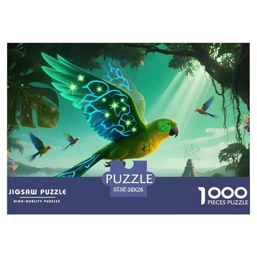 Vogel1000Teile BuntePuzzles Wildtiere Für Erwachsene Kinder Einzigartige Spielzeug SchwerStressabbau Für DekoRatteive Geschenke38x26cm/1000pcs Vogel1000Teile BuntePuzzles Wildtiere Für Erwachsene Kinder Einzigartige Spielzeug SchwerStressabbau Für DekoRatteive Geschenke38x26cm/1000pcs von TFEDACVSS