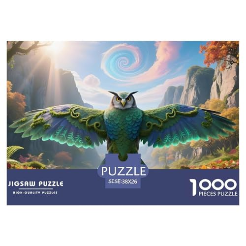 Vogel1000Teile BuntePuzzles Wildtiere Für Erwachsene Kinder Einzigartige Spielzeug SchwerStressabbau Für DekoRatteive Geschenke38x26cm/1000pcs von TFEDACVSS