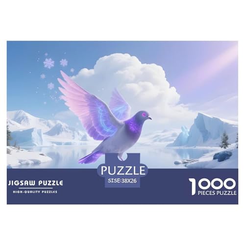 Vogel1000Teile PuzzlesWildtiere Für Erwachsene Einzigartige Spielzeug Herausfordernde Für Dekorative Geschenke38x26cm/1000pcs von TFEDACVSS