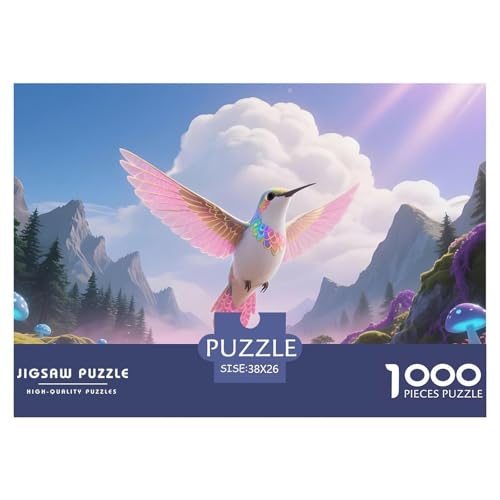Vogel1000Teile PuzzlesWildtiere Für Erwachsene Einzigartige Spielzeug Herausforderndes Für Dekorative Geschenke38x26cm/1000pcs von TFEDACVSS