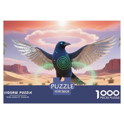 Vogel1000Teile PuzzlesWildtiere Für Erwachsene Einzigartige Spielzeug Herausforderndes Für Dekorative Geschenke38x26cm/1000pcs von TFEDACVSS