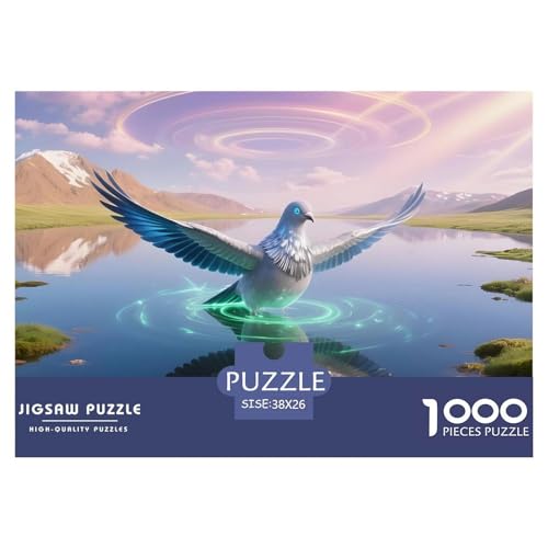 Vogel1000Teile PuzzlesWildtiere Für Erwachsene Einzigartige Spielzeug SchwerStressabbau Moderne Porträts38x26cm/1000pcs von TFEDACVSS