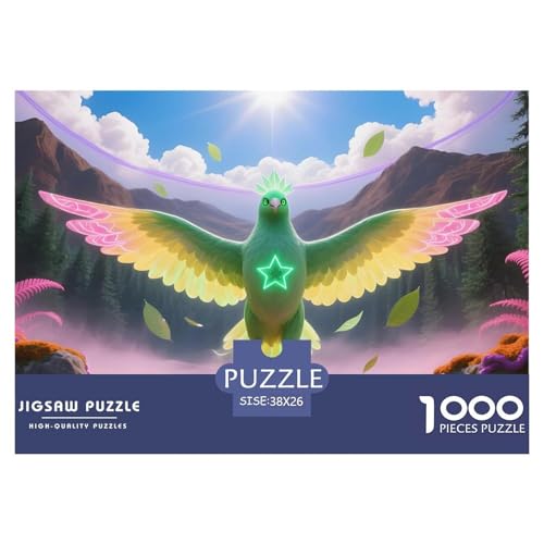 Vogel1000Teile PuzzlesWildtiere Für Erwachsene Familienspiele Herausfordernde Für Dekorative Geschenke38x26cm/1000pcs von TFEDACVSS