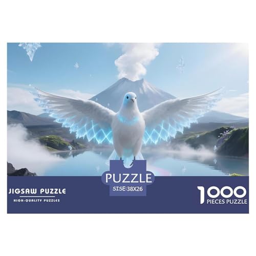 Vogel1000Teile PuzzlesWildtiere Für Erwachsene Familienspiele Herausfordernde Moderne Porträts38x26cm/1000pcs von TFEDACVSS