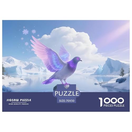 Vogel1000Teile PuzzlesWildtiere Für Erwachsene Familienspiele Herausfordernde Moderne Porträts70x50cm/1000pcs von TFEDACVSS