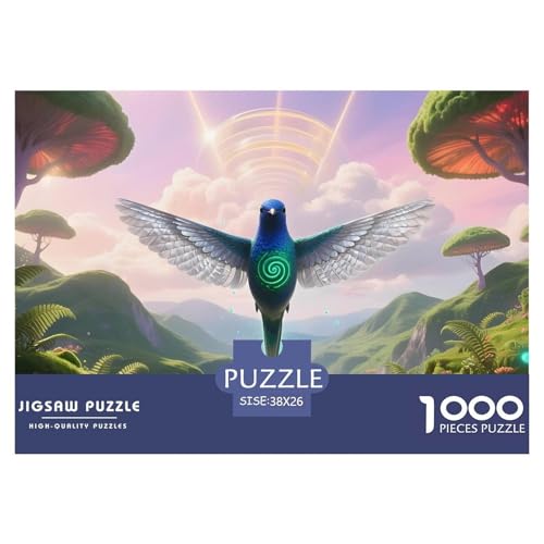 Vogel1000Teile PuzzlesWildtiere Für Erwachsene Kinder Pädagogisches StressabbauSpielzeug Herausforderndes Für Dekorative Geschenke38x26cm/1000pcs von TFEDACVSS