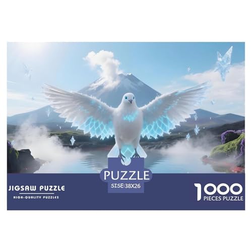 Vogel1000Teile PuzzlesWildtiere Für Erwachsene Pädagogisches StressabbauSpielzeug Denksport Für Dekorative Geschenke38x26cm/1000pcs von TFEDACVSS
