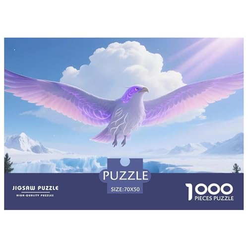Vogel1000Teile PuzzlesWildtiere Für Erwachsene Pädagogisches StressabbauSpielzeug Herausfordernde Für Dekorative Geschenke70x50cm/1000pcs von TFEDACVSS