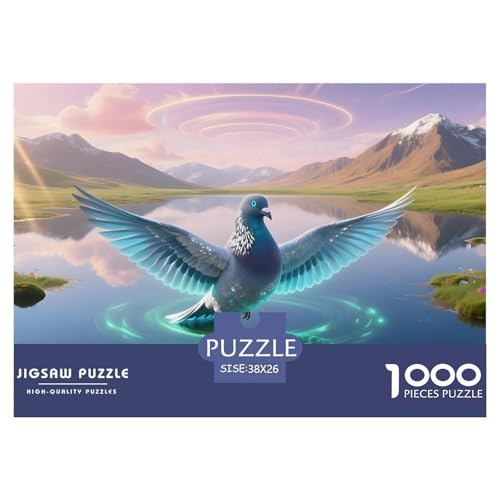Vogel1000Teile PuzzlesWildtiere Für Erwachsene Und Kinder Ab 14 Jahren Einzigartige Spielzeug Denksport Für Dekorative Geschenke38x26cm/1000pcs von TFEDACVSS