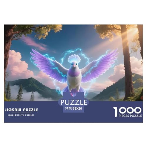 Vogel1000Teile PuzzlesWildtiere Für Erwachsene Und Kinder Ab 14 Jahren Einzigartige Spielzeug Herausforderndes Für Dekorative Geschenke38x26cm/1000pcs von TFEDACVSS