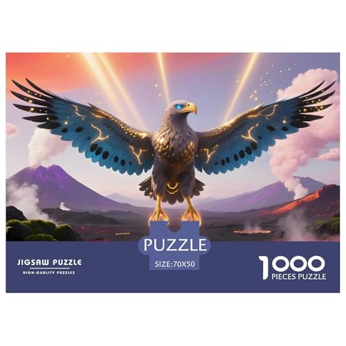 Vogel1000Teile PuzzlesWildtiere Für Erwachsene Und Kinder Ab 14 Jahren Familienspiele Denksport Für Dekorative Geschenke70x50cm/1000pcs von TFEDACVSS