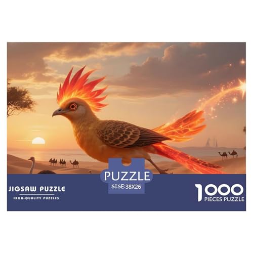 Vogel1000Teile PuzzlesWildtiere Für Erwachsene Und Kinder Ab 14 Jahren Familienspiele Herausforderndes Für DekoRatteive Geschenke38x26cm/1000pcs von TFEDACVSS