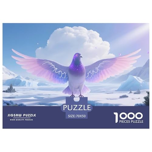 Vogel1000Teile PuzzlesWildtiere Für Erwachsene Und Kinder Ab 14 Jahren Familienspiele Herausforderndes Moderne Porträts70x50cm/1000pcs von TFEDACVSS