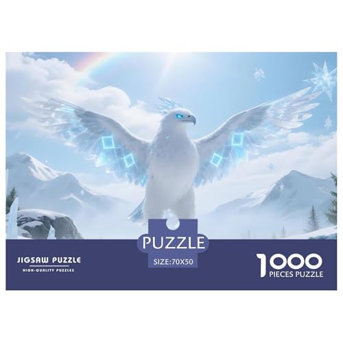 Vogel1000Teile PuzzlesWildtiere Für Erwachsene Und Kinder Ab 14 Jahren Familienspiele SchwerStressabbau Für Dekorative Geschenke70x50cm/1000pcs von TFEDACVSS