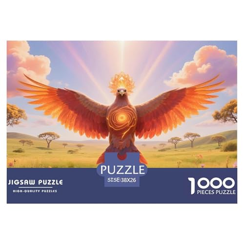 Vogel1000Teile PuzzlesWildtiere Für Erwachsene Und Kinder Ab 14 Jahren Pädagogisches StressabbauSpielzeug Denksport Moderne Porträts38x26cm/1000pcs von TFEDACVSS