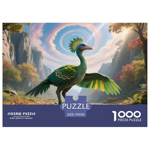 Vogel1000Teile PuzzlesWildtiere Für Erwachsene Und Kinder Ab 14 Jahren Pädagogisches StressabbauSpielzeug SchwerStressabbau Für Dekorative Geschenke70x50cm/1000pcs von TFEDACVSS