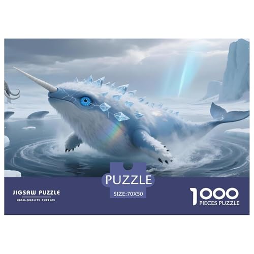 Wal1000Teile BuntePuzzles Wildtiere Für Erwachsene Kinder Einzigartige Spielzeug SchwerStressabbau Für DekoRatteive Geschenke70x50cm/1000pcs von TFEDACVSS