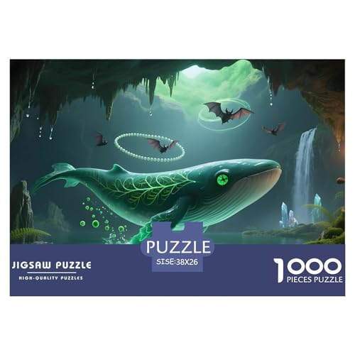 Wal1000Teile PuzzlesWildtiere Für Erwachsene Und Kinder Ab 14 Jahren Familienspiele Herausfordernde Für DekoRatteive Geschenke38x26cm/1000pcs von TFEDACVSS