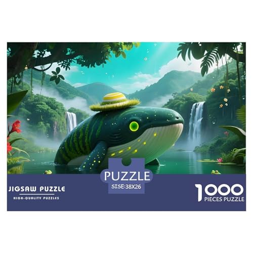 Wal1000Teile PuzzlesWildtiere Für Erwachsene Und Kinder Ab 14 Jahren Familienspiele Herausfordernde Für DekoRatteive Geschenke38x26cm/1000pcs von TFEDACVSS