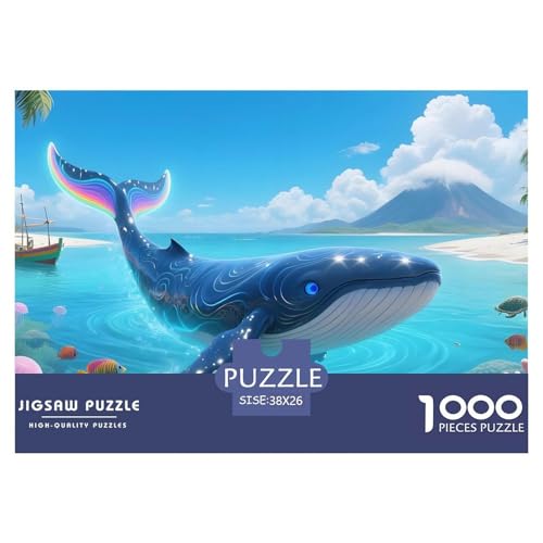 Wal1000Teile PuzzlesWildtiere Für Erwachsene Und Kinder Ab 14 Jahren Familienspiele Herausforderndes Für DekoRatteive Geschenke38x26cm/1000pcs Wal1000Teile PuzzlesWildtiere Für Erwachsene Und Kinder Ab 14 Jahren Familienspiele Herausforderndes Für DekoRatteive Geschenke38x26cm/1000pcs von TFEDACVSS