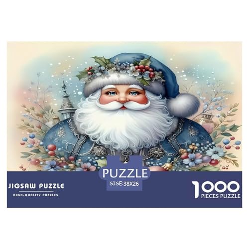 Weihnachtsmann1000Teile PuzzlesWeihnachtsmann Für Erwachsene Und Kinder Ab 14 Jahren Familienspiele Herausfordernde Für Dekorative Geschenke38x26cm/1000pcs von TFEDACVSS