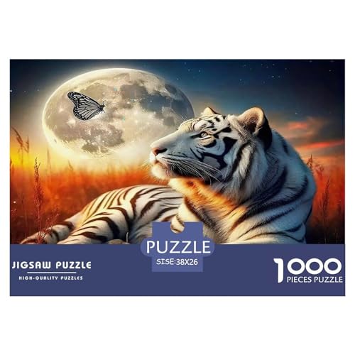 Weißer Tiger1000Teile BuntePuzzles Tiere Weißer Tiger Für Erwachsene Kinder Einzigartige Spielzeug SchwerStressabbau Für Dekorative Geschenke38x26cm/1000pcs Weißer Tiger1000Teile BuntePuzzles Tiere Weißer Tiger Für Erwachsene Kinder Einzigartige Spielzeug SchwerStressabbau Für Dekorative Geschenke38x26cm/1000pcs von TFEDACVSS