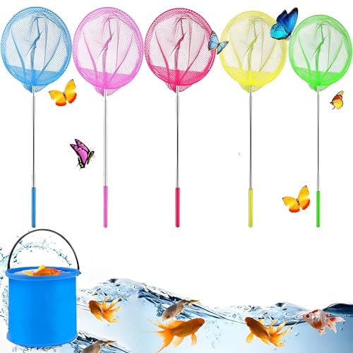 TFSZE Teleskop Kinder Kescher mit Teleskopstange,Einziehbares Schmetterlingsnetz,Kinder Schmetterling Net,Kinder Outdoor-Fangnetze,Geeignet für Gärten, Schwimmbäder und Aktivitäten im Freien TFSZE Teleskop Kinder Kescher mit Teleskopstange,Einziehbares Schmetterlingsnetz,Kinder Schmetterling Net,Kinder Outdoor-Fangnetze,Geeignet für Gärten, Schwimmbäder und Aktivitäten im Freien von TFSZE