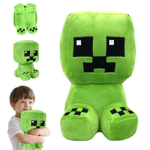 TGKYK Creeper Plüschtier, 26 cm Creeper Kuscheltier, Charaktere Puppe zum Thema Spiel, Weich und Niedlich Cartoon Plüschtier, Creeper Plüschtier Flauschig für Kinder Jugendliche Gaming Geschenke TGKYK Creeper Plüschtier, 26 cm Creeper Kuscheltier, Charaktere Puppe zum Thema Spiel, Weich und Niedlich Cartoon Plüschtier, Creeper Plüschtier Flauschig für Kinder Jugendliche Gaming Geschenke von TGKYK