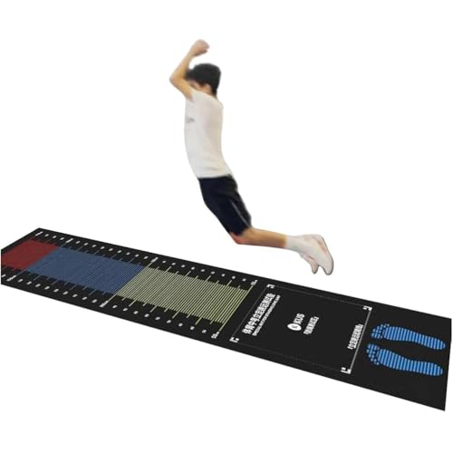 Weitsprung Test Matte, Haushalt Anti-Rutsch-Boden Aufkleber, Stehend Weitsprung Test Training Pad für Kinder, Erwachsene, Anti-Rutsch-Teppich Weitsprung Matte,Adult Weitsprung Test Matte, Haushalt Anti-Rutsch-Boden Aufkleber, Stehend Weitsprung Test Training Pad für Kinder, Erwachsene, Anti-Rutsch-Teppich Weitsprung Matte,Adult von TGPSMDXKV
