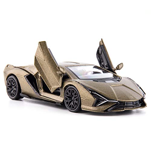 TGRCM-CZ 1/36 Lamborghini Sián FKP37 Guss Auto Modell, Zink Legierung Kinder Spielzeug Auto, Pull Back Fahrzeug Grün TGRCM-CZ 1/36 Lamborghini Sián FKP37 Guss Auto Modell, Zink Legierung Kinder Spielzeug Auto, Pull Back Fahrzeug Grün von TGRCM-CZ