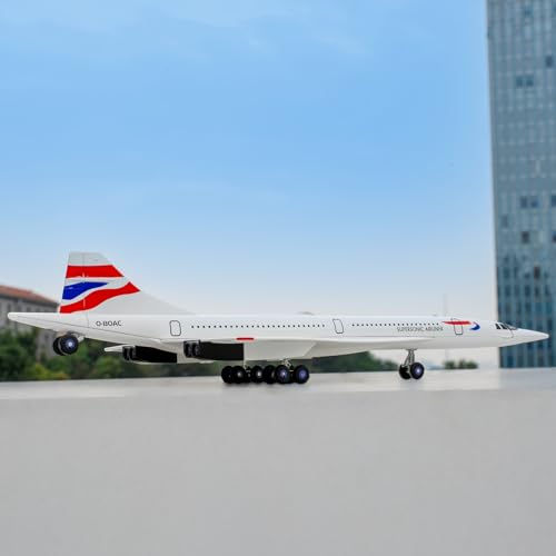 TGRCM-CZ 1/168 Concorde Supersonic Airliner Modell Flugzeug Spielzeug, Zinklegierung Diecast Spielzeug Autos mit Tönen und Lichtern für Sammler & Kinder 3 Jahre alt Geburtstagsgeschenk TGRCM-CZ 1/168 Concorde Supersonic Airliner Modell Flugzeug Spielzeug, Zinklegierung Diecast Spielzeug Autos mit Tönen und Lichtern für Sammler & Kinder 3 Jahre alt Geburtstagsgeschenk von TGRCM-CZ
