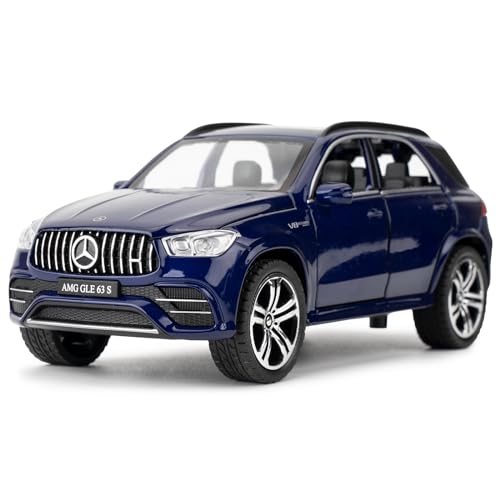 TGRCM-CZ 1/32 Diecast Auto Benz AMG GT63 Modell Auto Pull Back mit Sound und Licht Spielzeug Auto für Jungen Mädchen Erwachsene Geschenk(Blau) von TGRCM-CZ