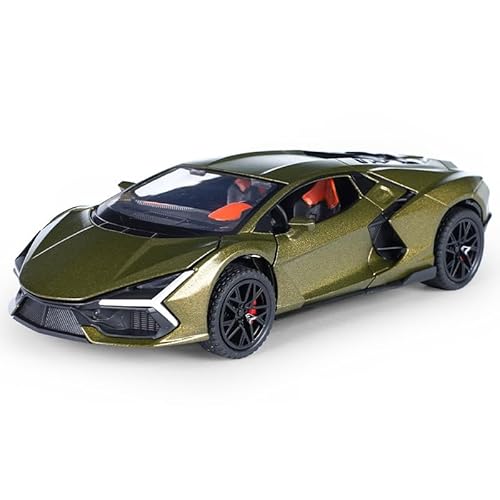 TGRCM-CZ 1/32 Lamborghini Aventador LP700-4 Modellauto, Zinklegierung, Rückziehfahrzeuge, Modellauto mit Sound und Licht, für Sammler und Kinder, ab 3 Jahren, Geburtstagsgeschenk, Grün TGRCM-CZ 1/32 Lamborghini Aventador LP700-4 Modellauto, Zinklegierung, Rückziehfahrzeuge, Modellauto mit Sound und Licht, für Sammler und Kinder, ab 3 Jahren, Geburtstagsgeschenk, Grün von TGRCM-CZ