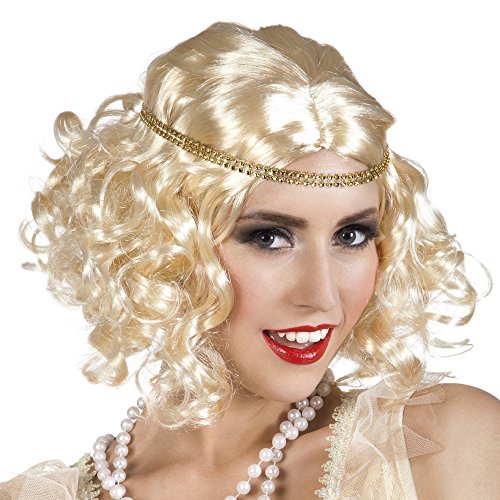 20er 30er Jahre Charleston Perücke für Damen blond 20er 30er Jahre Charleston Perücke für Damen blond von TH-MP