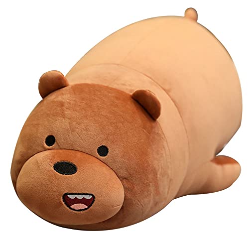 binoa We Bare Bears - Grizzly Cartoon-Plüschtier Kissen Plüschtiere für Kinder, Mädchen und Jungen, Geburtstagsgeschenke (Brown, Klein) binoa We Bare Bears - Grizzly Cartoon-Plüschtier Kissen Plüschtiere für Kinder, Mädchen und Jungen, Geburtstagsgeschenke (Brown, Klein) von THAKIE