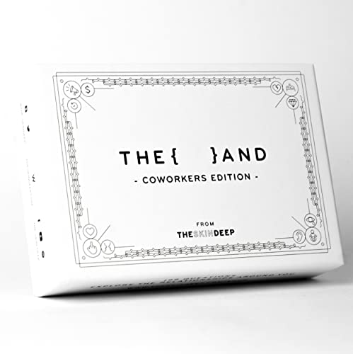 The Skin Deep Kartenspiel, {THE AND} Coworkers Edition Kartenspiel, menschliches Erlebnisspiel für Erwachsene von {THE AND}