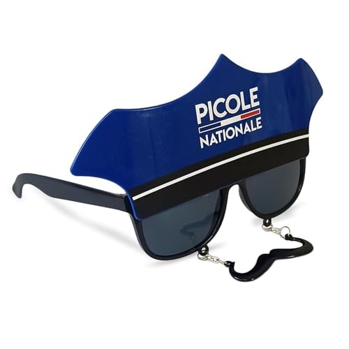 THE REPLICANT „National Picole“-Brille mit falschem Schnurrbart und Kappe. THE REPLICANT „National Picole“-Brille mit falschem Schnurrbart und Kappe. von THE REPLICANT