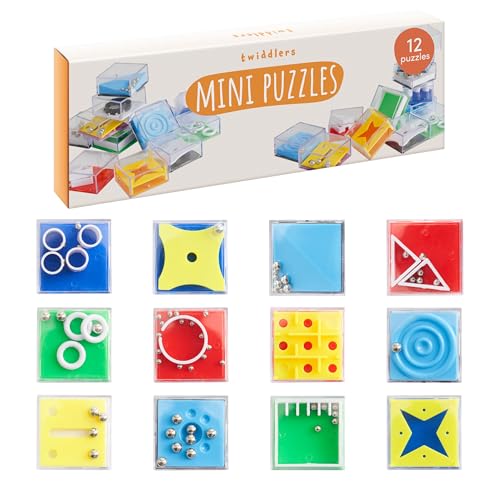 THE TWIDDLERS 12 Geduldspiele, Knobelspiel, Mini Spiele für Kinder & Erwachsene - Hochzeiten & Kindergeburtstag Mitgebsel, Adventskalender, Mitbringsel, Gastgeschenke, Give Aways THE TWIDDLERS 12 Geduldspiele, Knobelspiel, Mini Spiele für Kinder & Erwachsene - Hochzeiten & Kindergeburtstag Mitgebsel, Adventskalender, Mitbringsel, Gastgeschenke, Give Aways von THE TWIDDLERS