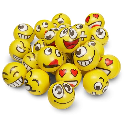 THE TWIDDLERS 24 Groß Stressbälle, 6cm Anti-Stress Wutbälle Spielzeug für Jungen & Mädchen, Erwachsene - Kindergeburtstag Mitgebsel, Mitbringsel, Gastgeschenke, Give Aways THE TWIDDLERS 24 Groß Stressbälle, 6cm Anti-Stress Wutbälle Spielzeug für Jungen & Mädchen, Erwachsene - Kindergeburtstag Mitgebsel, Mitbringsel, Gastgeschenke, Give Aways von THE TWIDDLERS