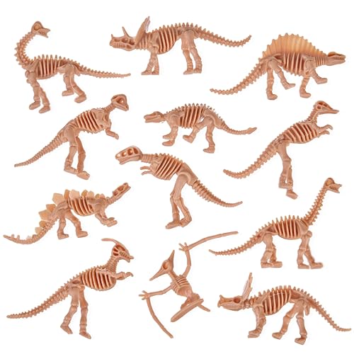 THE TWIDDLERS Dinosaurier Fossil Skelett Spielzeug für Kinder - Dino Knochen zum Ausgraben - Lernspielzeug für Jungen & Mädchen (48er Pack) THE TWIDDLERS Dinosaurier Fossil Skelett Spielzeug für Kinder - Dino Knochen zum Ausgraben - Lernspielzeug für Jungen & Mädchen (48er Pack) von THE TWIDDLERS
