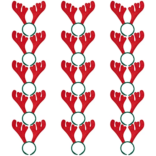 THE TWIDDLERS - 15 Haarreif Weihnachten, Rentier Weihnachten für Xmas, Weihnachts Haarreif Erwachsene & Kinder - Geweih Haarreif, Rentier Kostüm, Kopf Boppers, Weihnachtsverkleidung - 33 x 30cm THE TWIDDLERS - 15 Haarreif Weihnachten, Rentier Weihnachten für Xmas, Weihnachts Haarreif Erwachsene & Kinder - Geweih Haarreif, Rentier Kostüm, Kopf Boppers, Weihnachtsverkleidung - 33 x 30cm von THE TWIDDLERS