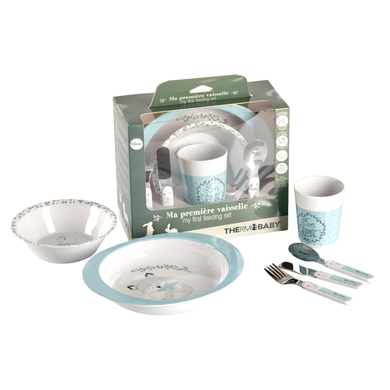 Thermobaby® Geschirrset, Melamine forest von Thermobaby